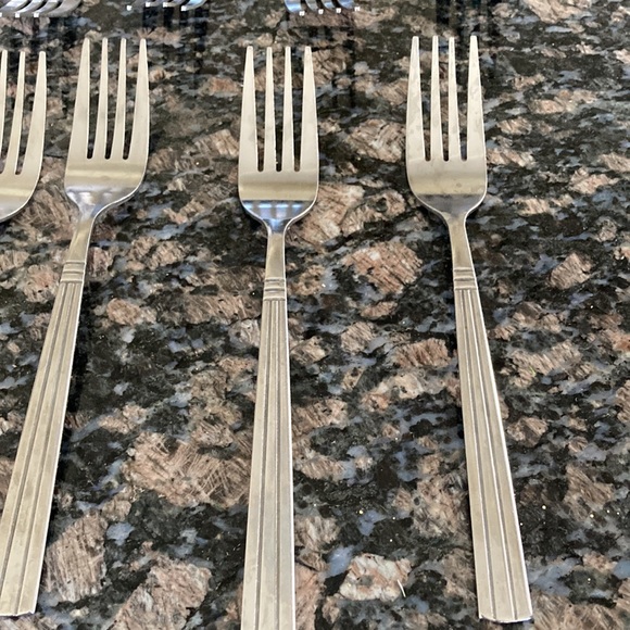 ADCRAFT VENETIAN S/S 9 DINNER FORKS SET OF 24 - Picture 2 of 5
